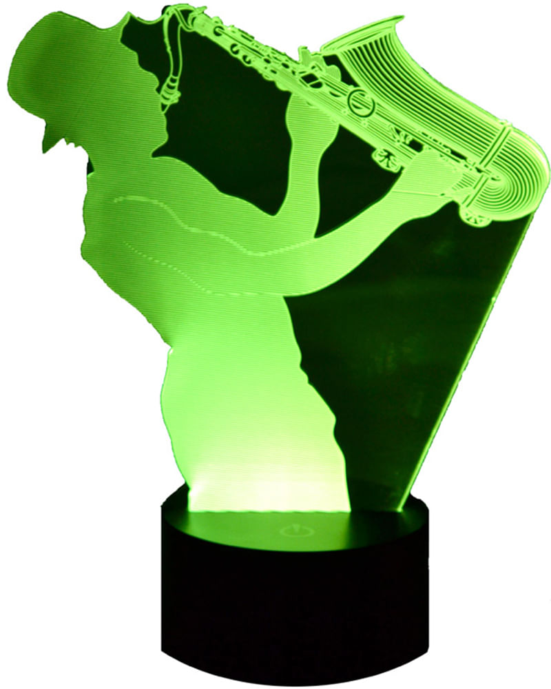 View larger image of 3D Saxophone Player LED Lamp