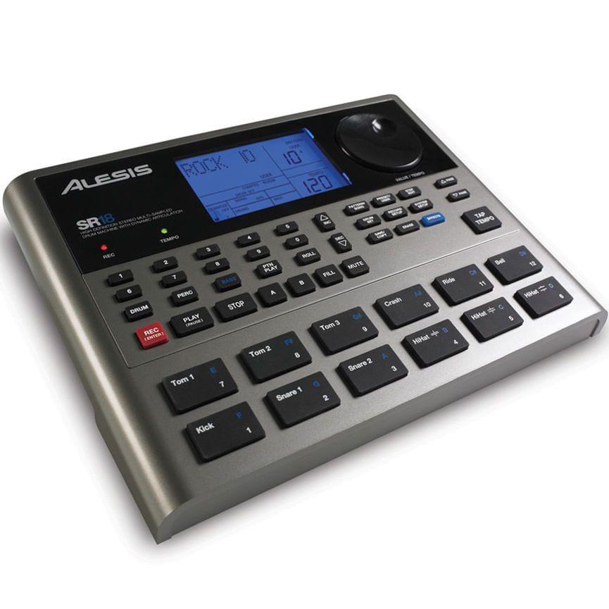 Alesis SR18 Portable Drum Machine with Effects