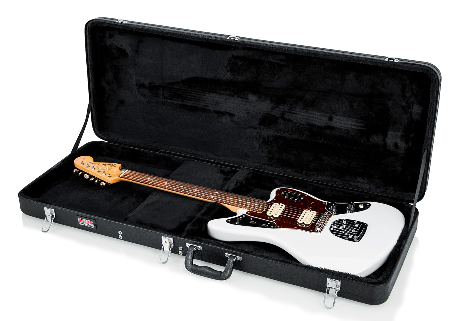 Gator Hard-Shell Wood Case for Jaguar/Jagmaster/Jazzmaster Electric Guitars