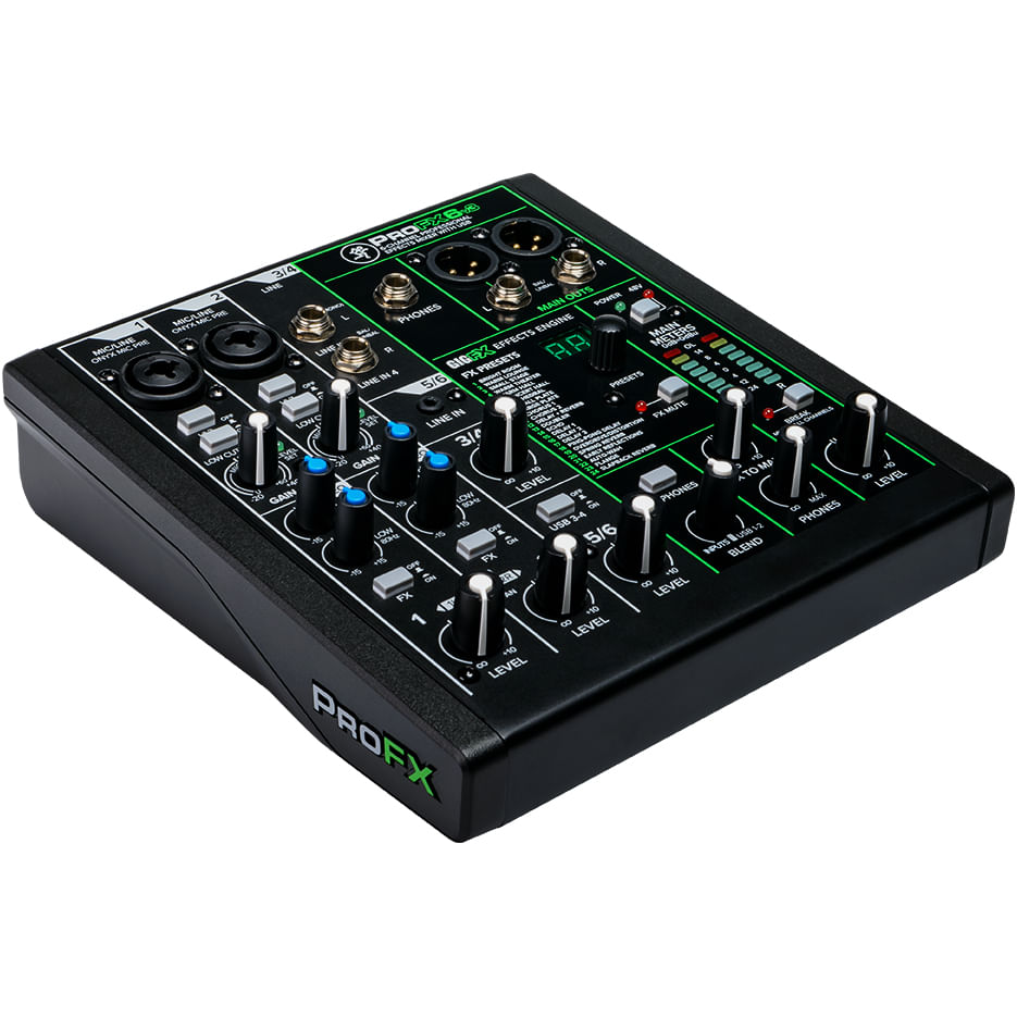 View larger image of Mackie ProFX6v3 6-Channel Professional Effects Mixer