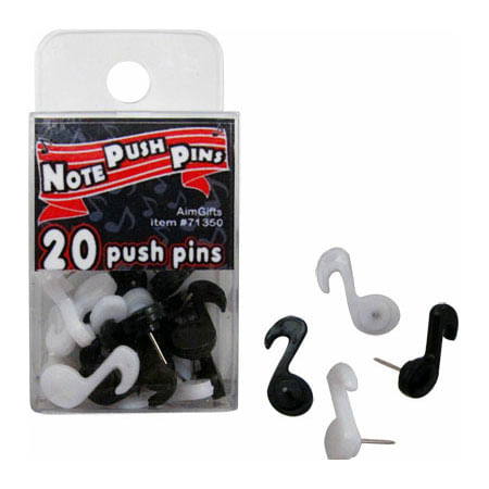 Musical Notes Push Pin